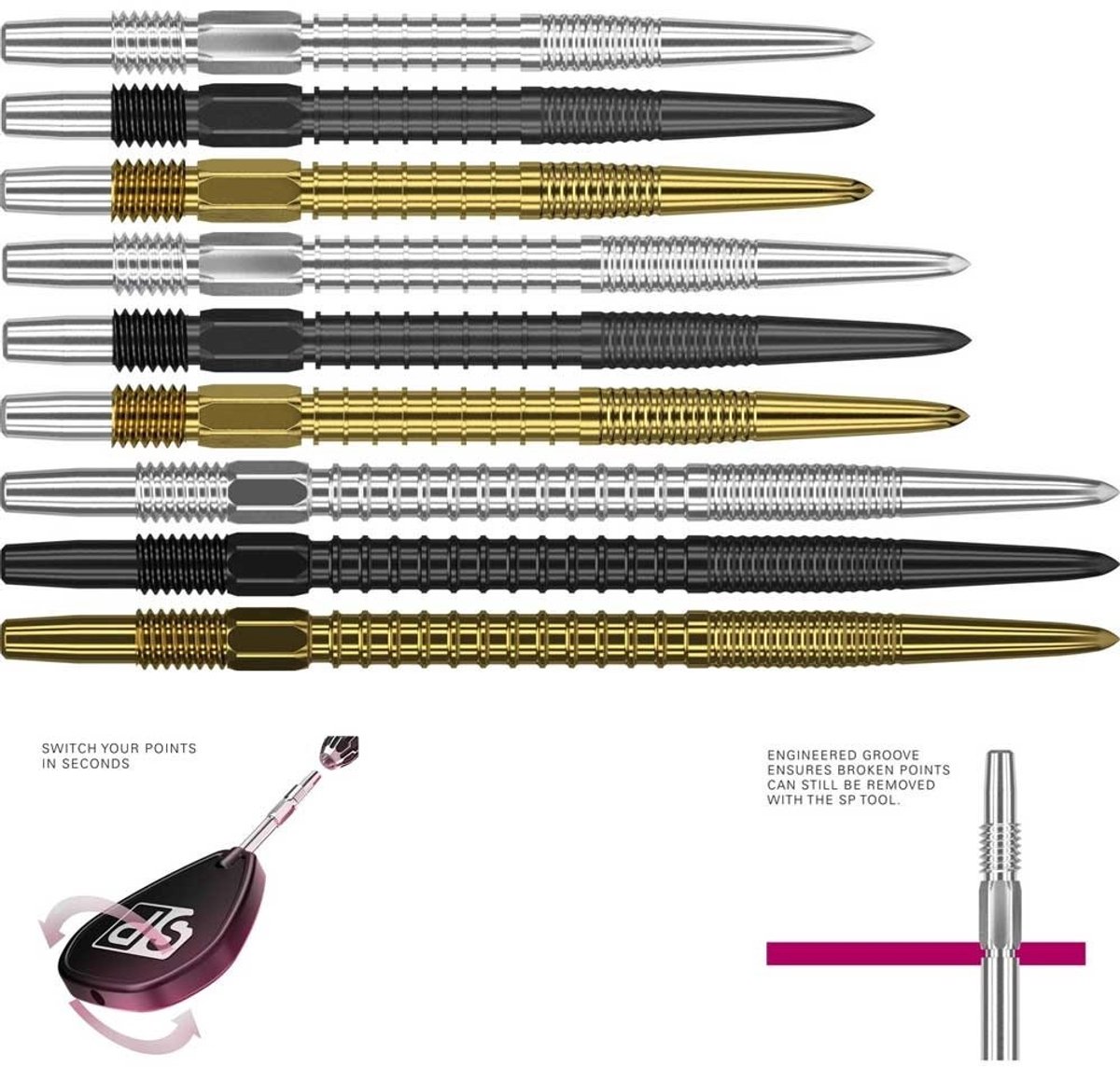 Target_Swiss_Fire_Points_Black_2 Target Swiss Fire points Black - Afbeelding 1