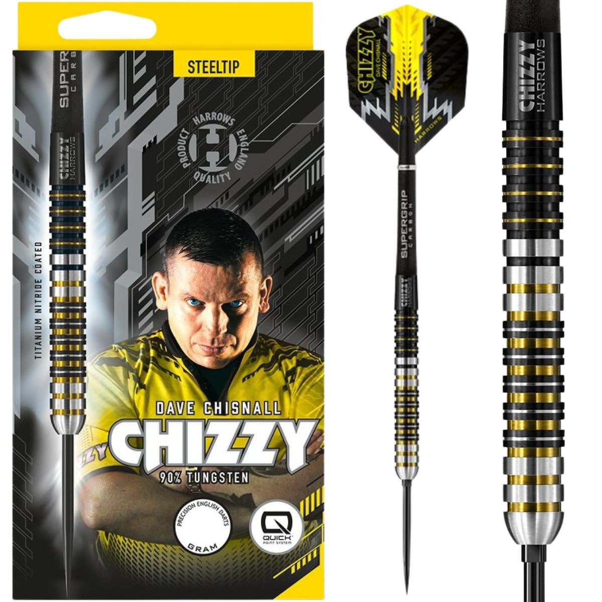 Harrows_Chizzy_QP_1 Harrows Chizzy QP 90% Tungsten - Afbeelding 1